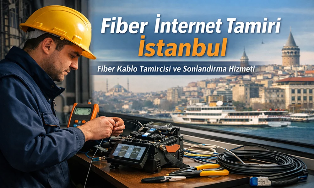 Fiber Kablo Tamiri İstanbul | Fiber İnternet Tamiri ve Sonlandırma